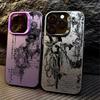 Retro Gothic Style Sculpture Phone Case for iPhone 17 16 15 14 13 12 11 Pro Max Air 16 Plus X XS XR Anti Fall Matte Back Cover