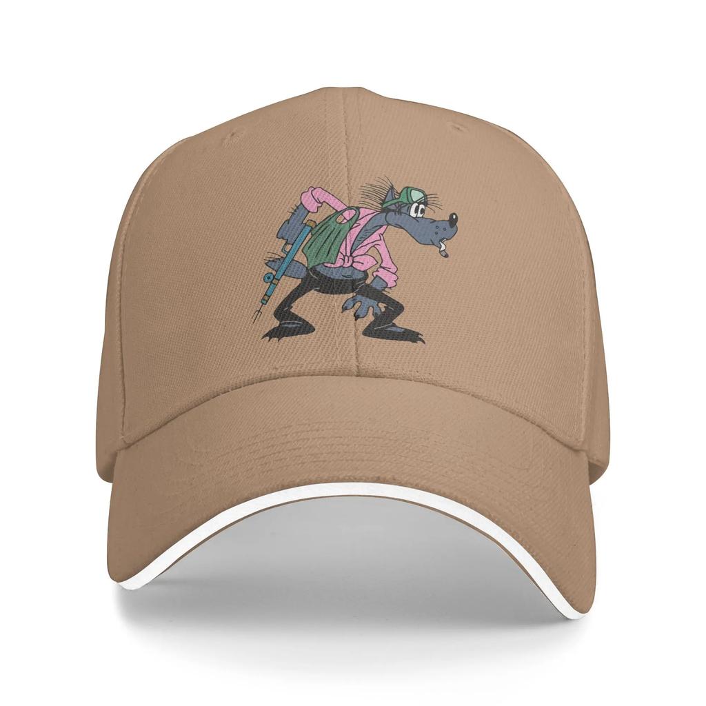Nu Pogodi Casual Baseball Cap Cartoon Wolf Running Hippie Hip Hop Hats Summer Hot Sale Unisex Women Fitted Retro Baseball Caps