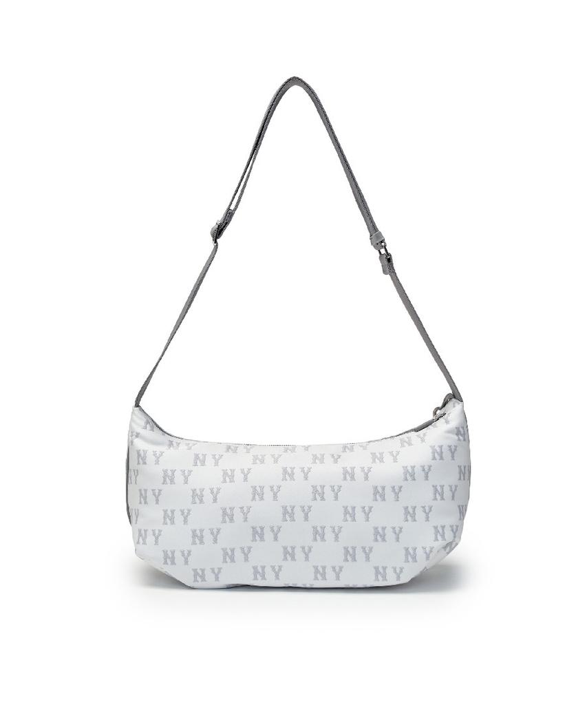 Mlb Classic Monogram Sportive Crossbody Bag Ny (Cream)