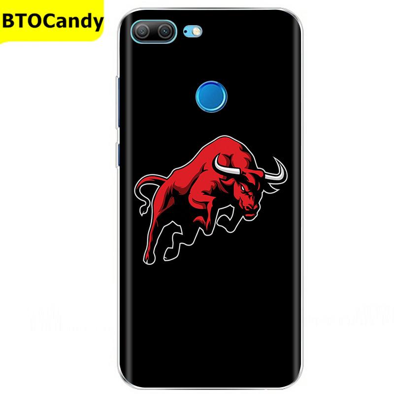 Etui For Honor 9 Lite Etui Kwiat Miękki Silikon Couqe Etui na Telefon Huawei Honor 9 Lite Etui Na Tył Honor9 9lite Coque Funda
