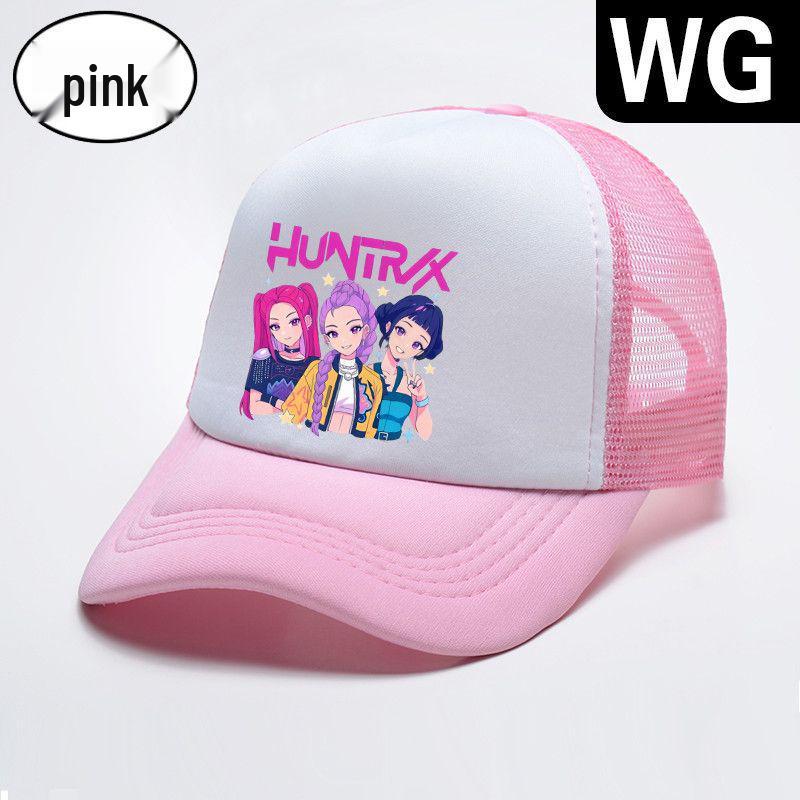Children's Cartoon Mesh Sun Hat - One Size Fits All, Suitable for All Seasons