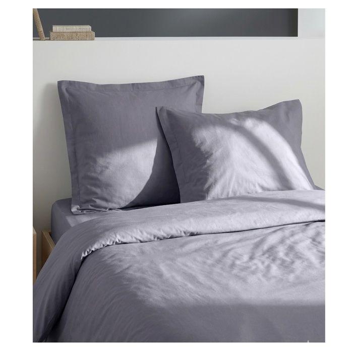 Parure de lit 240 x 220 cm Cocon ardoise