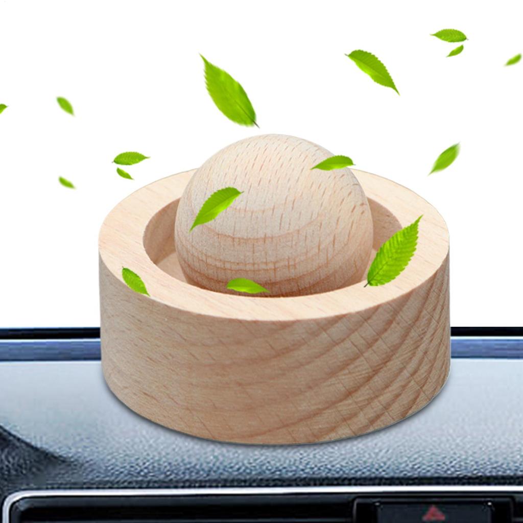 Wooden Home Essential Oil Diffusers Natural Fragrance Dispersion Car Decor Diffuser for Room Bedroom Fragrance Air Purification