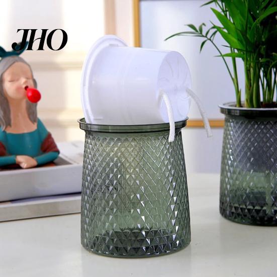 Water Saving Flower Pot Self Watering Plant Flowerpot with Drainage Holes And Transparent Succulents Reservoir Indoor Planter for Home Office