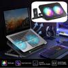 Two Fan Large Cooling Pad Stand RGB Laptop Cooling Base New Laptop Cooler  For 12-17 Inch Laptop