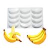 Wiederverwendbare Keksausstecher Bananenform Schokoladenform Niedliche Backformen für Kuchen Cupcake