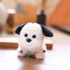 Cute Dog Plush Doll With Pp Cotton Filling For Bag Accessory And Collectible Gift