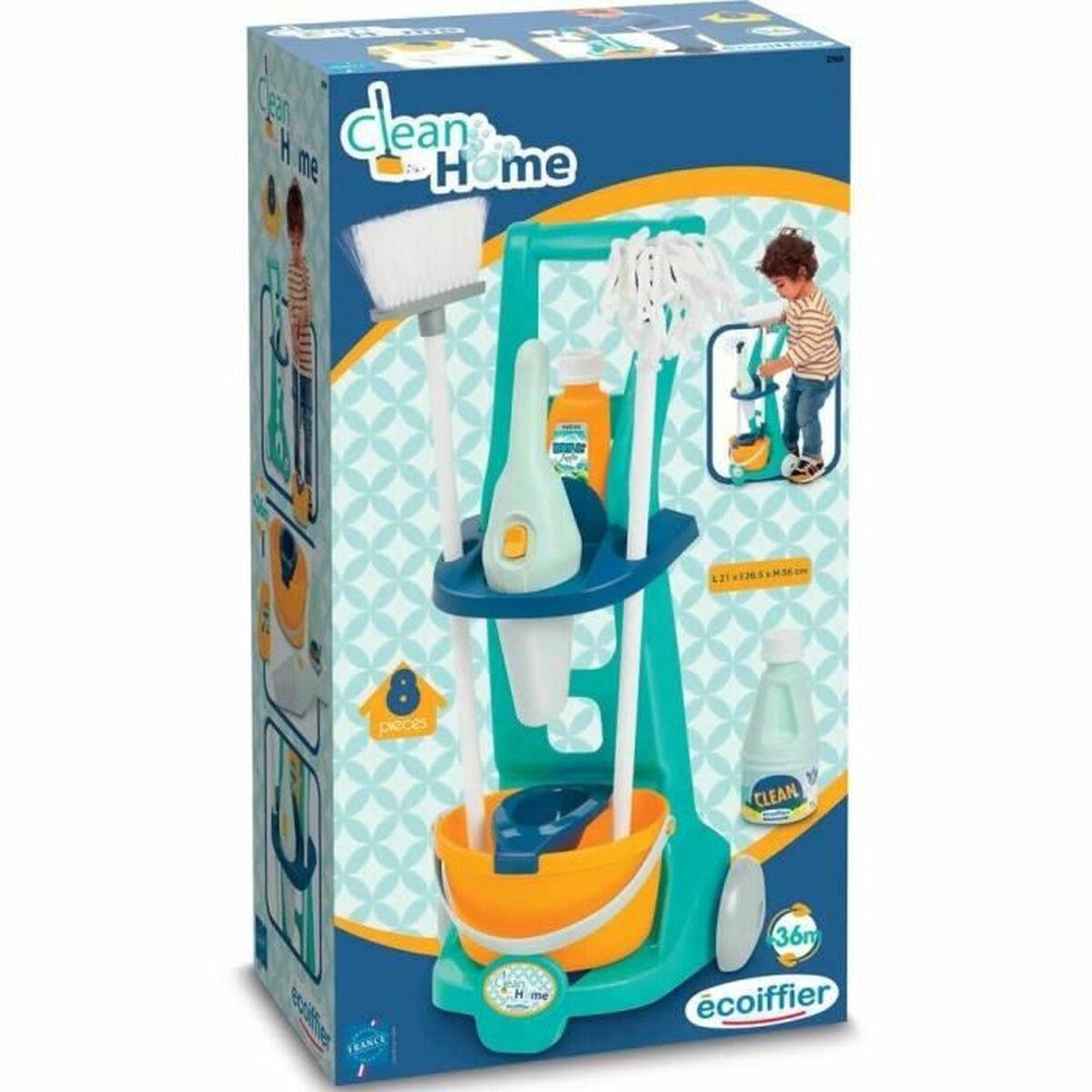 

Набор для чистки и хранения Ecoiffier Clean Home Toys TU прозрачный