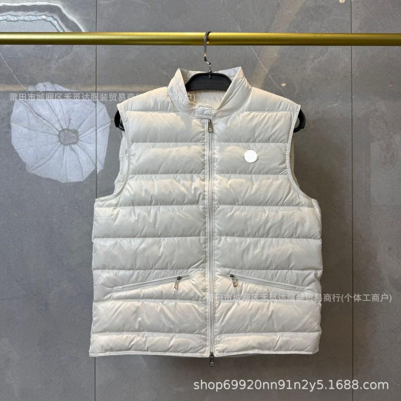 Unisex Stand Collar Down Vest Winter Warm Casual Outerwear Men Women