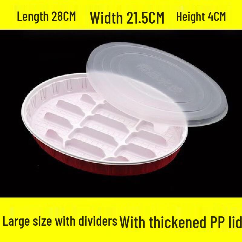 Disposable Round Dumpling Takeout Boxes