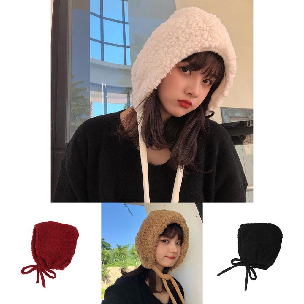 Womens Plush Cozy Trapper Hat Autumn Winter Warmth Stylish Versatile Ski Cap