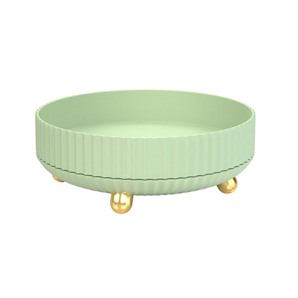 Kitchen Rotating Rack Seasoning Supplies Fruit Cosmetics Countertop Storage Rotating Tray Large