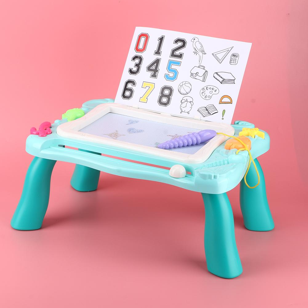 Detachable Multifunctional Folding Children DIY Writing Drawing Board Table Baby Birthday Gift