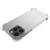 For iPhone 12 Pro Max 6.7 Inch Back Cover WANLONFENG TM Series 2.0mm Clear TPU Phone Case (Big Lens Hole)