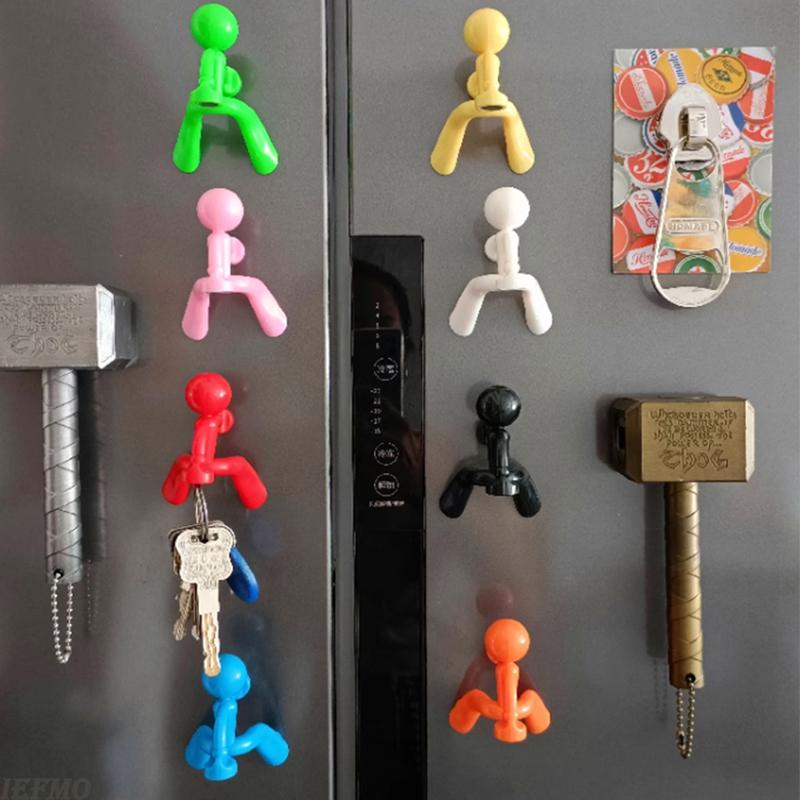 Creative and Personalized Mountain Climbing Figurine, Refrigerator with Key Stickers, Storage Pendant, Kitchen  Magnet