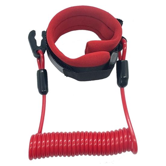 Vypínač člunu Jednoduchá instalace Univerzální přívěsný motor Příslušenství kajaku na zápěstí pro odříznutí motoru