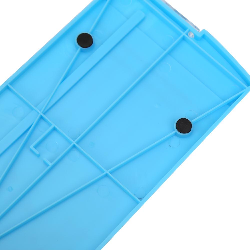 Řezací stroj na papír formátu A4 Kancelářský ořezávací nůž na fotoalbum (Modrý)