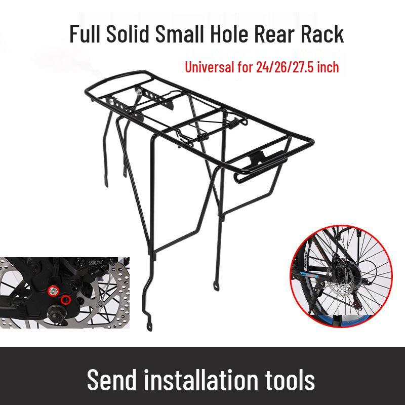 Multifunctional Rear Rack: Carrier for People, Clothes, Mountain Bikes, Children's Bicycles, Cargo, and Folding Bikes.