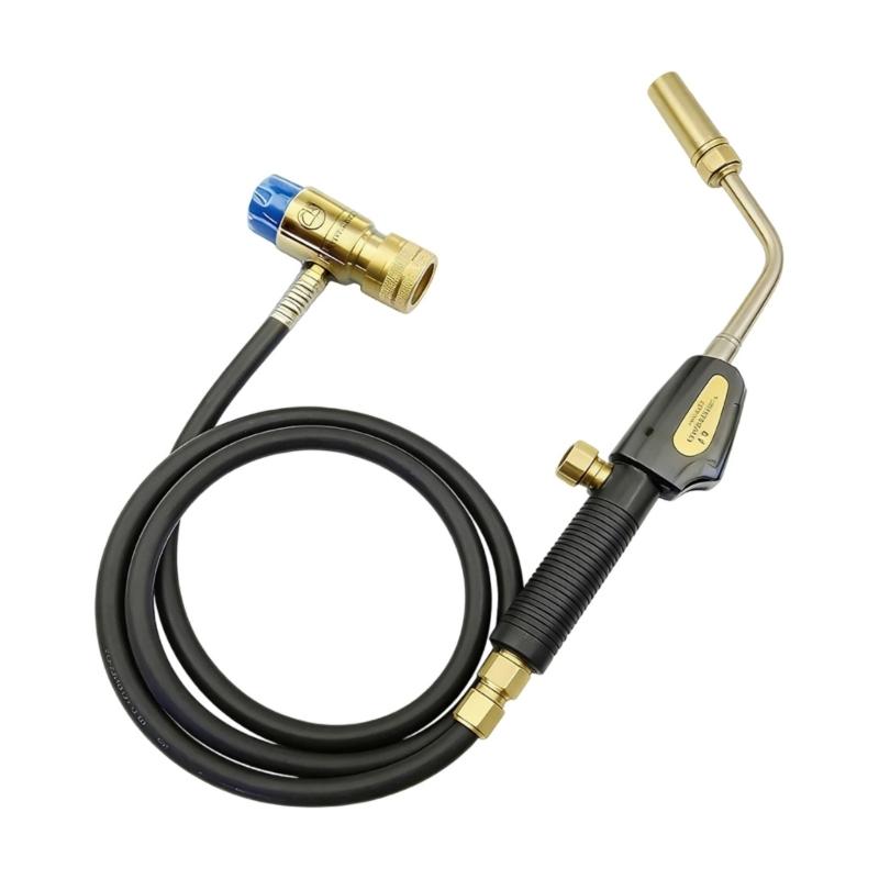 High Temperature Oxygen Less Welding Torch With 1.5M Extended Hose For Stainless Steel And DIY Projects Precise Metal Work