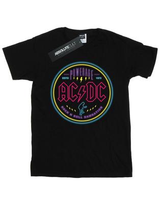 Girls Circle Neon Cotton T-Shirt
