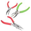 3pcs Flat Nose Bail Making Pliers Set 6-in-1 Function Jewelry Pliers Set Beading Making