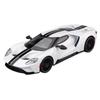 Modellino Auto Sportiva Ford GT in Lega 1/24 Diecasts Veicoli da Corsa in Metallo Modello Auto Suono e Luci Simulati Collezione Giocattolo per Bambini Regalo