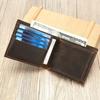 Short Leather Wallet with Multiple Slots, Coin Purse, Card Case, High-end Bag, Leather Wallet, Men's Style