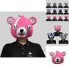 Entzückende Waschbär-Kopfmaske aus strapazierfähigem Latex, ideal für Halloween und Kostümpartys