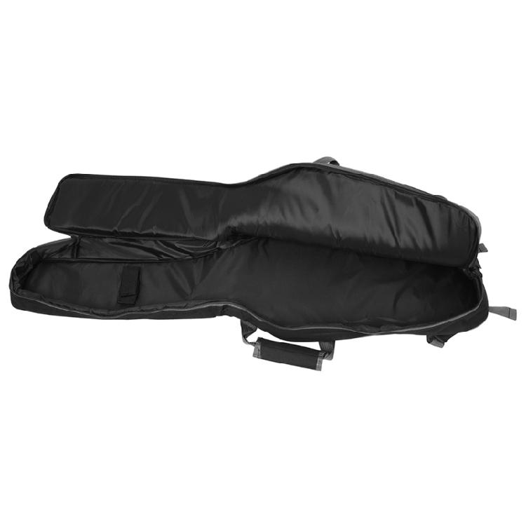 Electric Guitar Transport Bag Oxford Cloth Water Resistant Exterior Comfortable Shoulder Strap Guitar Carrying Backpack