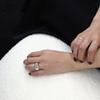 APIOH BOLD SILVER RING