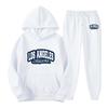 Men Women Hoodie Sweatshirt Set Winter Sport Jogging Tracksuit Fashion Print Casual