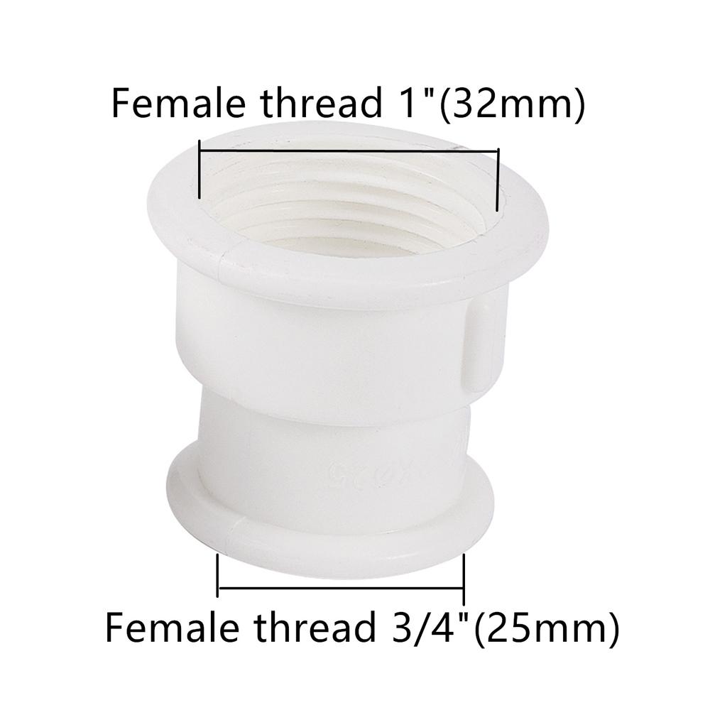 1/2" 3/4" 1" Thread Reducing Connector Water Supply Faucet Conversion Connector Irrigation Watering System Fittings