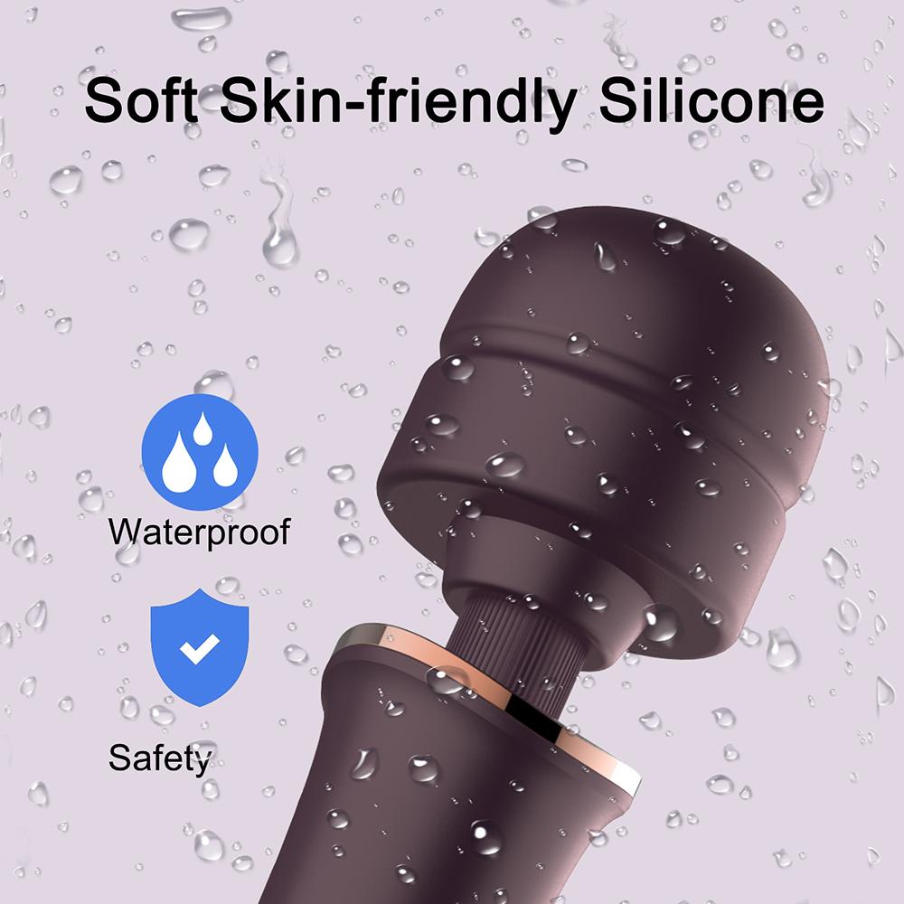 Multi Purpose Vibrating Stick Made of Silicone Material 10 Frequency 5-speed Waterproof and Silent Sexy for Women