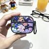 Oil Painting Floral Glass Mirror Earphone Case for Apple AirPods Pro /pro1/pro1 Protective Cover
