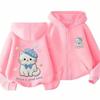 Autumn-Winter Y2K Cool Star Pattern Children's Hooded Sweatshirt for Medium-Size Kids - Comfortable and Warm Pullover Sweater