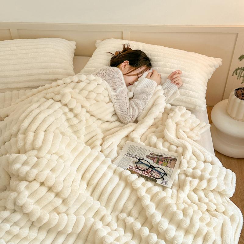 

Резное бархатное теплое одеяло на осень-зиму для кровати, домашнее мягкое пушистое одеяло для дивана, уютное теплое одеяло из коралловой фланели для дивана 200x230cm(78x90inch)