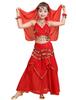 Children's Indian Dance Costume - Girls Belly Dance and Ethnic Performance Outfit