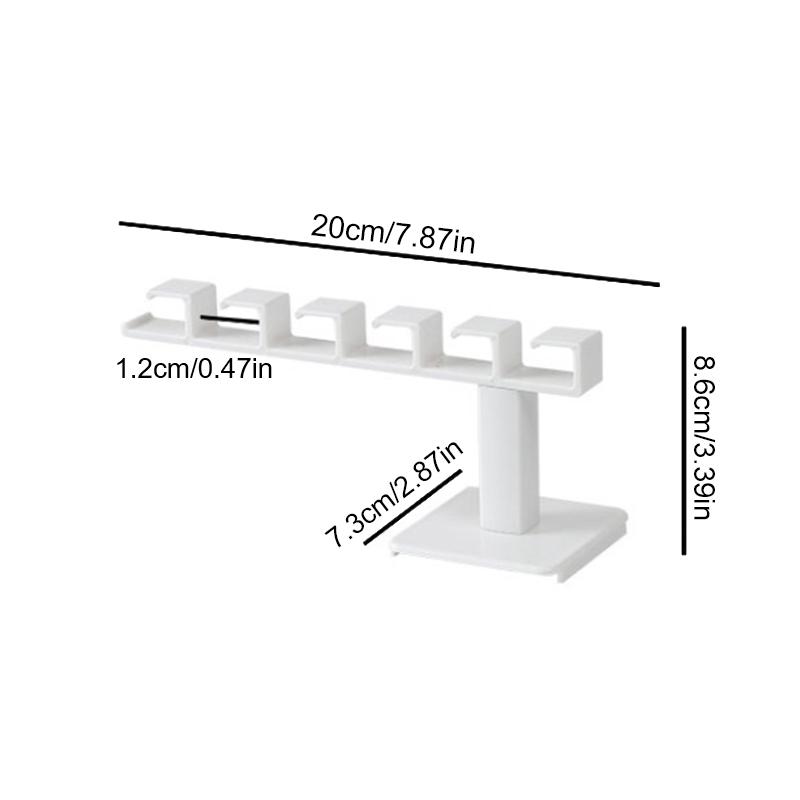 6 háčků držák na klobouky ve tvaru L úložný stojan na baseballové čepice nástěnný držák na klobouky a opasek organizér háčky na zavěšení na zeď