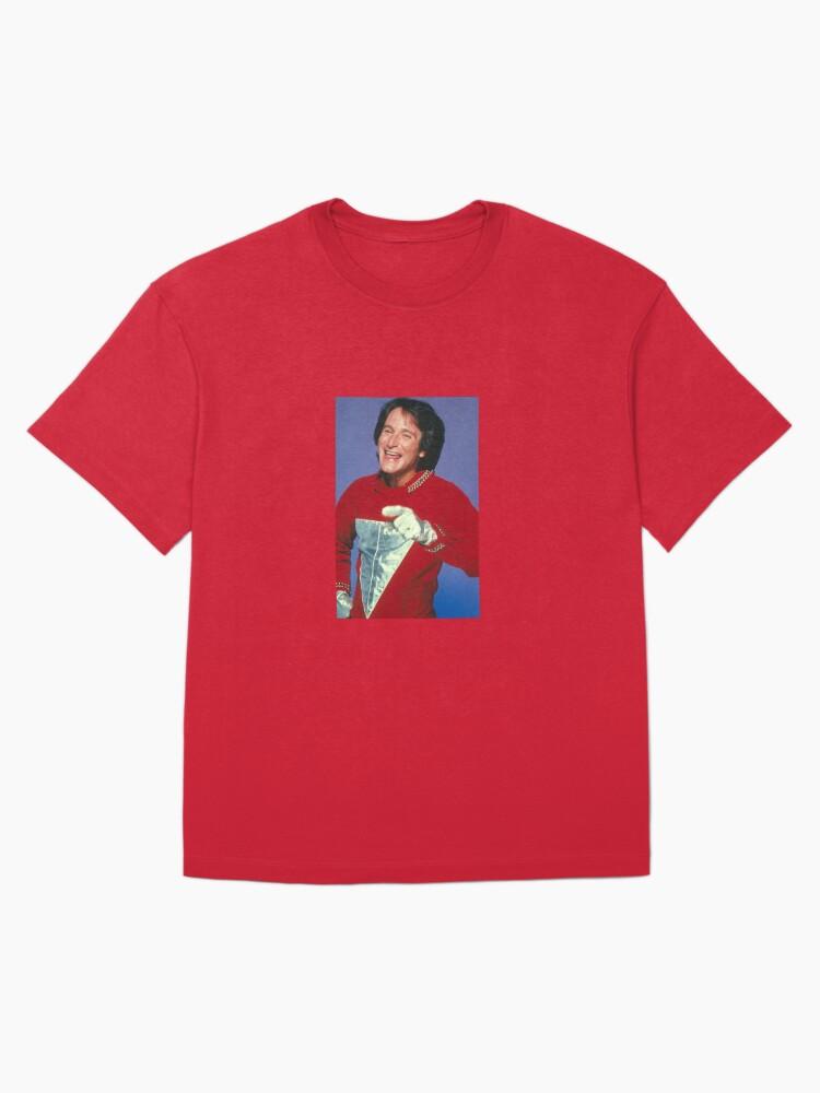 Mork From Ork Robin Williams Mork and Mindy Poster Oversized Unisex T-Shirt