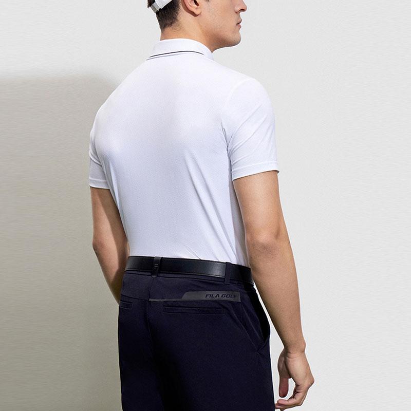 New FILA Polo Shirts Men's Jade White A11M325101F-WT