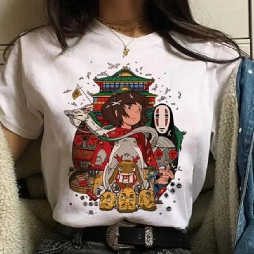 Summer Comfortable Casual Short Sleeve TShirt Japanese Anime Harajuku Cute Clothing TShirt Womens Clothing
