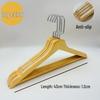 Solid Wood Non-slip Hangers (10-Pack)