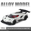 1/32 Apollo IE Sports Car Model Metal Die Cast Body Sound and Light Ornament Children's Toy Car Boys Gift Halloween Toys