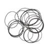 20Pieces 1mm Square Folded Rubber Belts 70-100mm New Assorted Common Belt