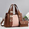 Urban Minimalist Pu Tote Bag With Multicompartment Design For Daily Use