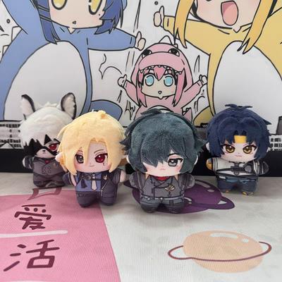 Zenless Zone Zero Plush Dolls Asaba Harumasa Hugo Vlad Lighter Von Lycaon Bag Pendant Keychain Anime Figure Stuffed Toys Gift