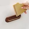 Wall-mounted Coffee Filter Holder Wooden Table Napkin Holder Coffee Filter Rack  Home Barista