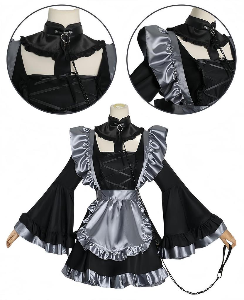 Kitagawa Marin Cosplay Kuroe Shizuku Cosplay Darling Cosplay Anime Kuroe [NOKIJP] Kostym, Kostym, Utklädningsset, Kostym, (Kitagawa Marin, Shizuku,