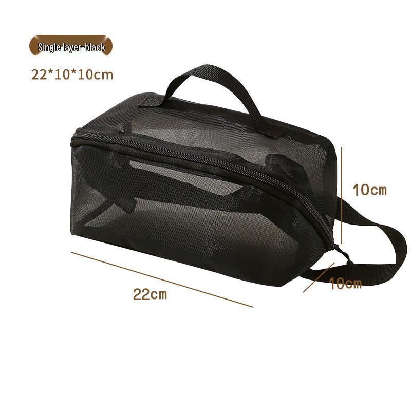 Large Capacity Portable Makeup and Skincare Travel Bag