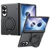 Aluminum Alloy Back Cover Phone Case for Samsung Galaxy Z Fold 8 Wide 5G with 360° Rotating Ring Kickstand Hinge Protect Cover